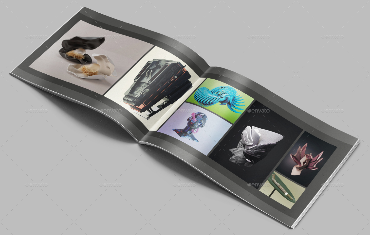 Book Portfolio, Print Templates GraphicRiver